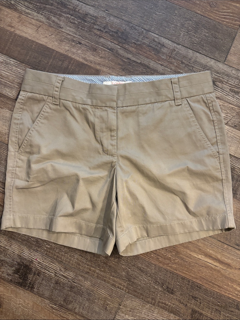 J. Crew Tan Chino Shorts